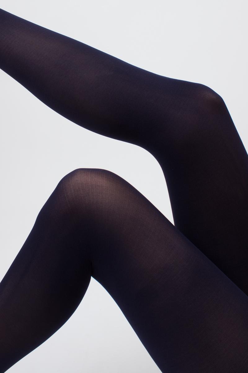 Giulia - Blues classic warm 70's Matte Opaque Panty - 7 colors