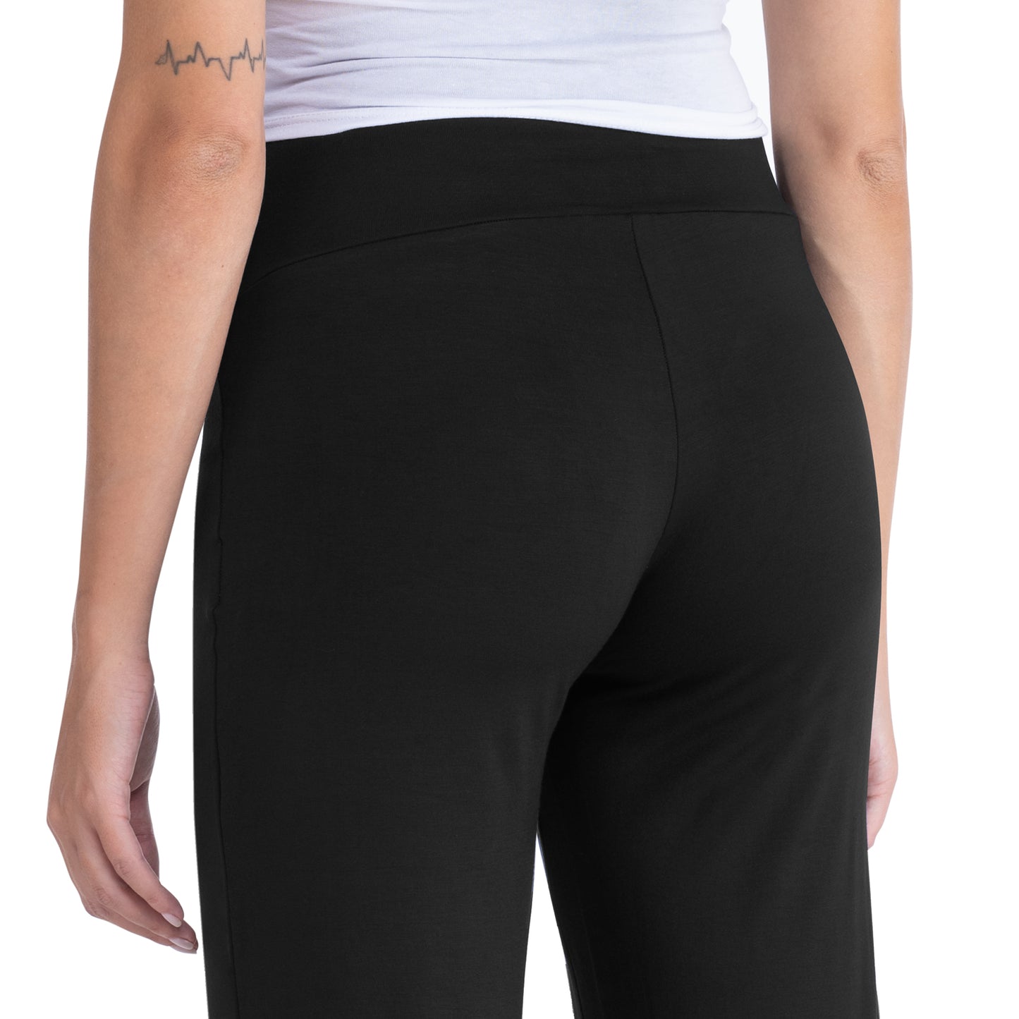 Cinzia - Pantalon de grossesse habillé à jambes larges