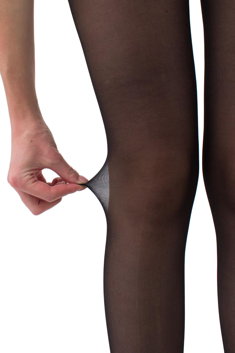 Giulia - Chic Love 20 zwarte strippanty met naad - 2 kleuren