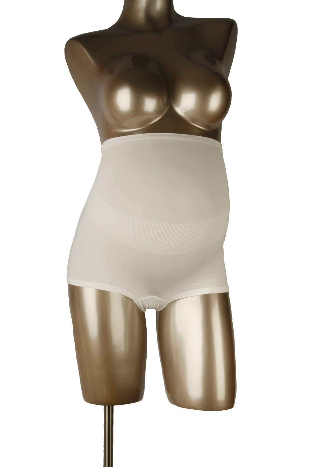3-Pack Zwangerschaps BOXERSHORTS met shapewear effect Wit