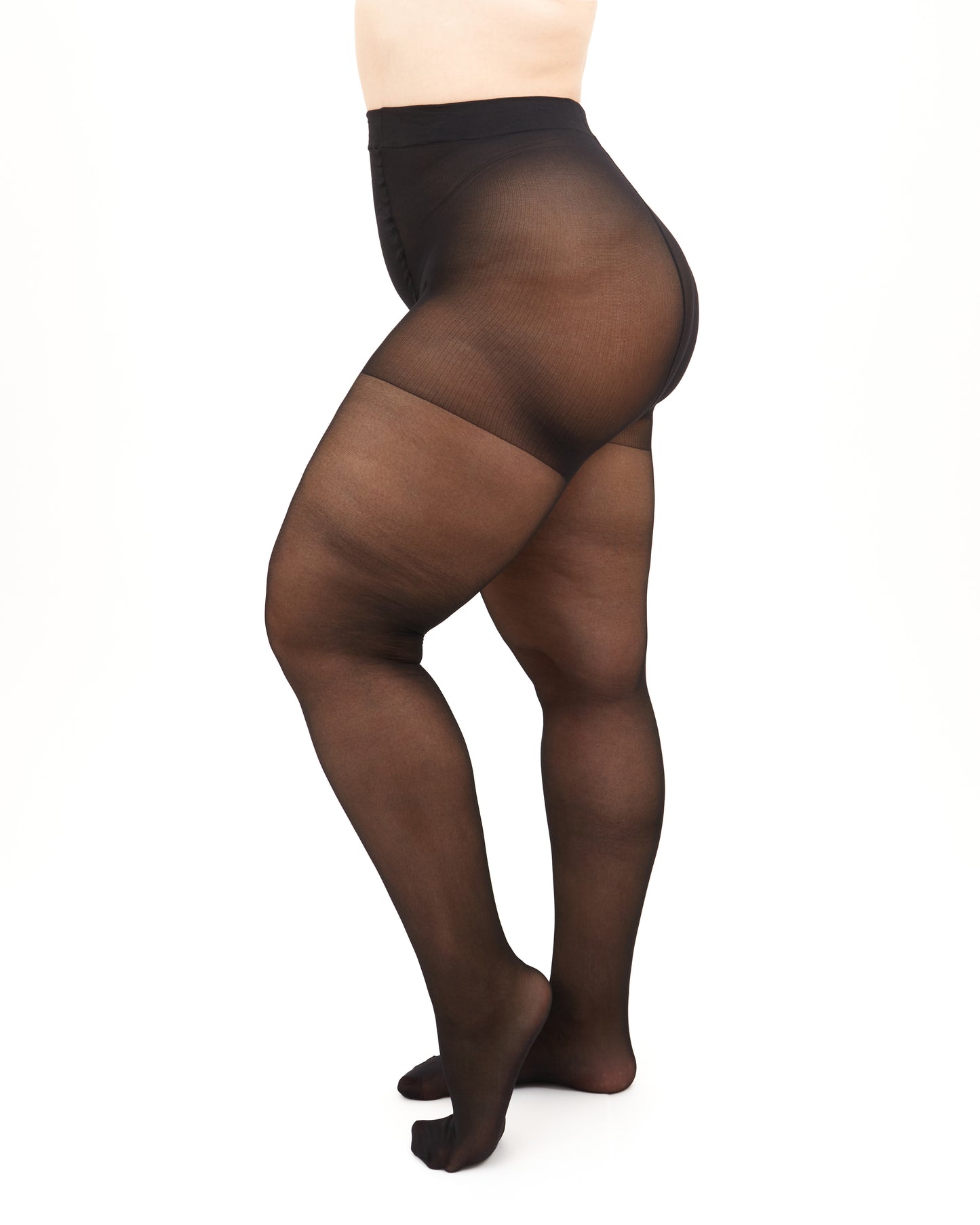 Giulia - Molly 40den (enkel grote maten) Panty speciaal voor dames met kortere benen (multipack) - 3 kleuren