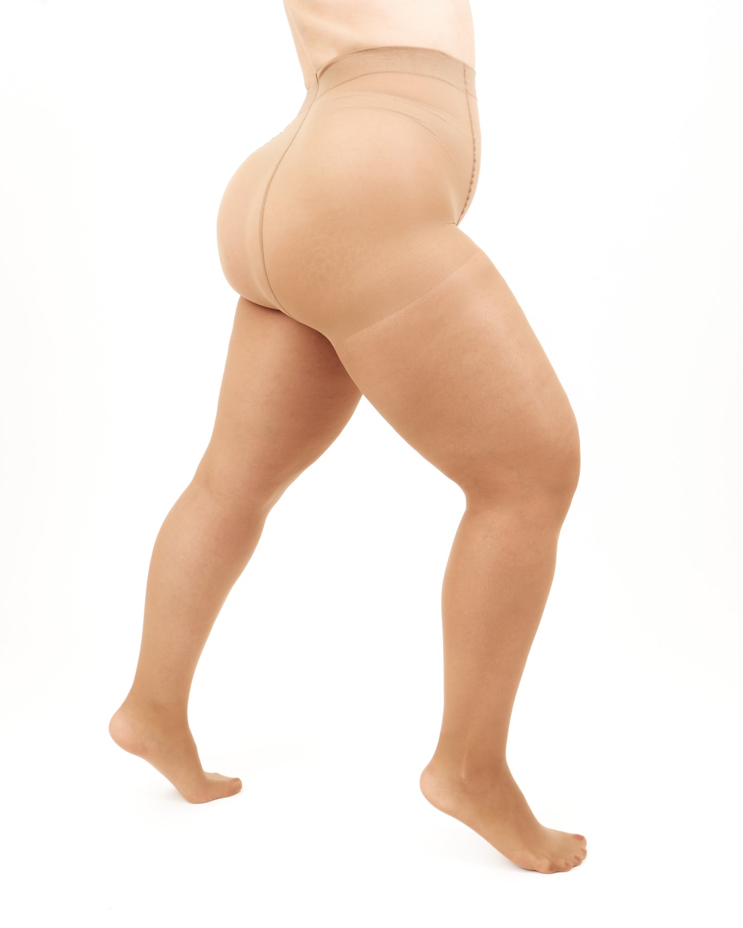 Giulia - Molly 40den (enkel grote maten) Panty speciaal voor dames met kortere benen (multipack) - 3 kleuren