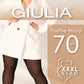 Giulia - Collants Positive Micro 3D 70den (uniquement en grandes tailles) - 5 Couleurs