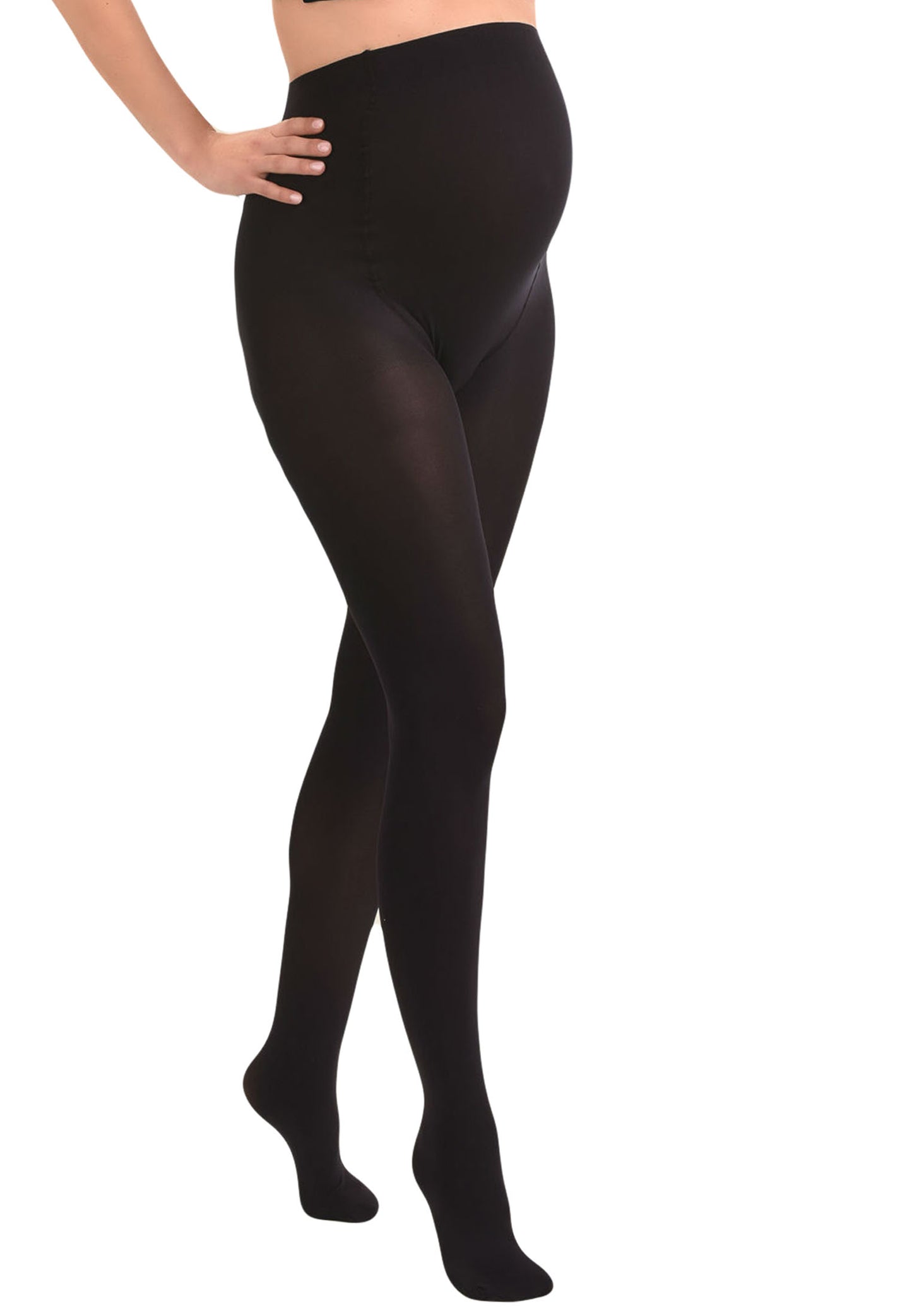 Mamsy - Comfortabele Opaque Zwangerschapspanty 60den