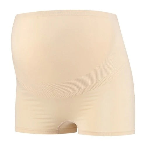 Duo Pack Seamless zwangerschaps Boxershort met shapewear effect Beige