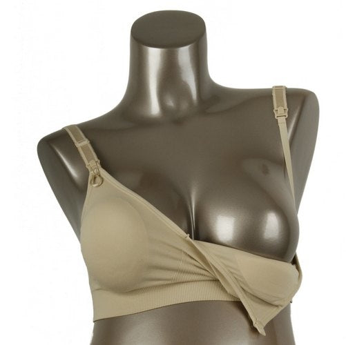 Beugelloze Borstvoedingsbeha Beige