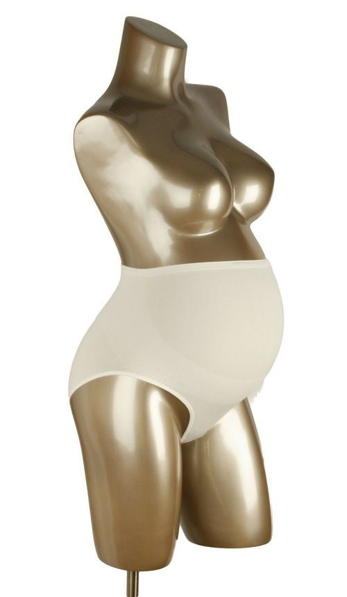 3-Pack Zwangerschaps SLIP met shapewear effect Wit