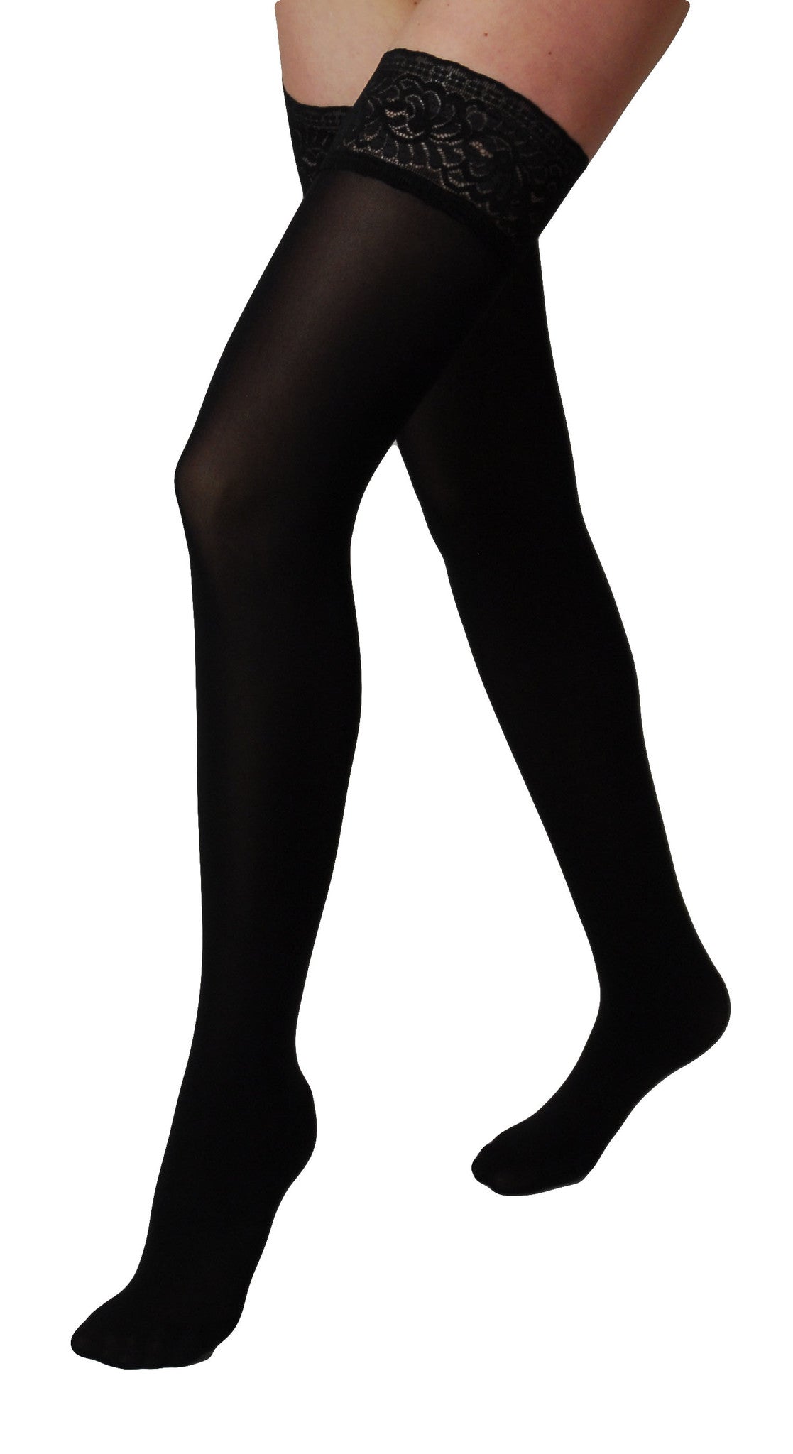 Iride 50den Opaque 3D Stay Up Noir