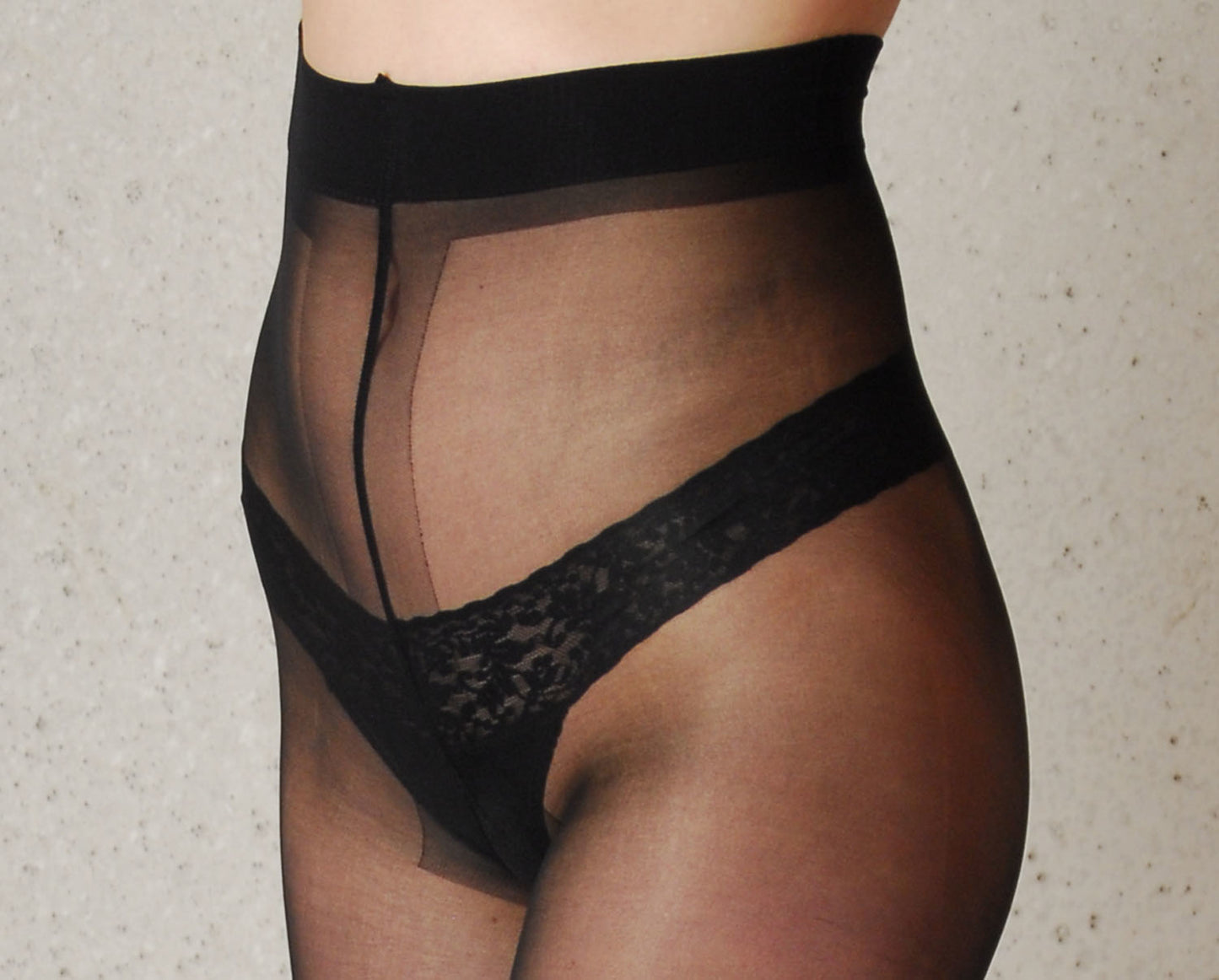 Collant Permaneo 20den Collants Pas De Fil - Noir