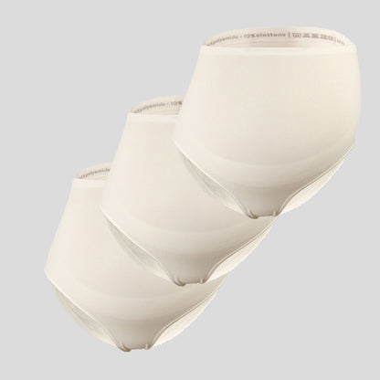 3-ack Umstandsslips mit Shapewear-Effekt Weiß