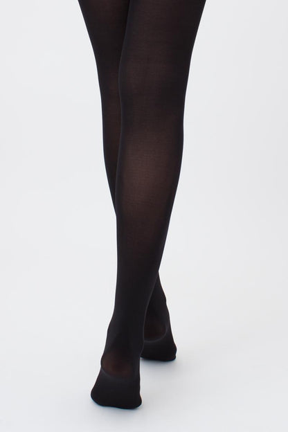 Giulia - Blues classic warm 70's Matte Opaque Panty - 7 couleurs