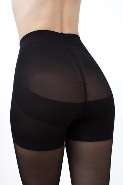 Giulia - Effet Up 40den culotte semi-transparente avec effet Lift-Up