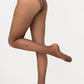 Giulia - Chic 20den Panty met bikini broekje en zwarte naad (multipack), 2 Kleuren