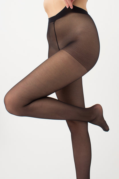 Giulia - Collant classique 40 deniers avec culotte confortable - (lot multiple)