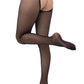 Giulia - Intimo Plus licht glanzende 20den Sheer Panty met open kruis - 2 kleuren