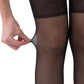 Giulia - Intimo Noir 20den Sheer Panty avec entrejambe ouvert - 2 couleurs