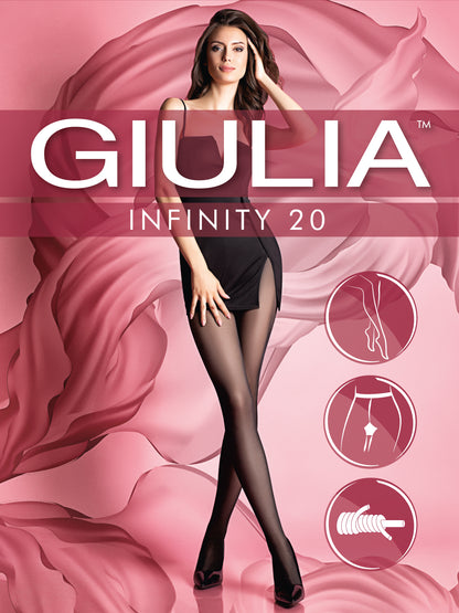 Giulia - Infinity classic 20 denier (Multipack) tights