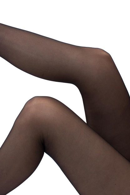 Giulia - Chic Love 20 black strip panty with seam - 2 colors