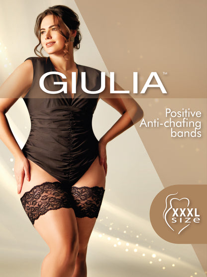 Giulia - Bandes de cuisse anti-frottements - Noir