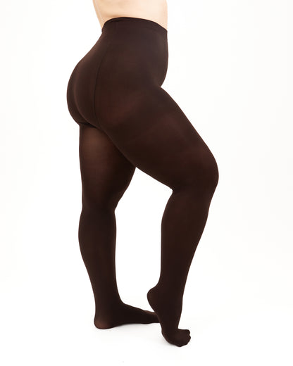 Giulia - Positive Micro 3D 70den Tights (only in large sizes) - 5 Colors