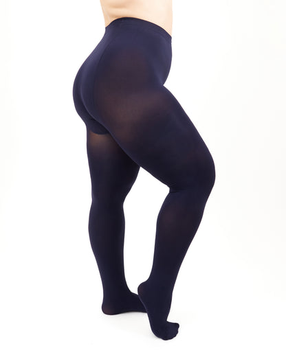 Giulia - Positive Micro 3D 70den Tights (only in large sizes) - 5 Colors