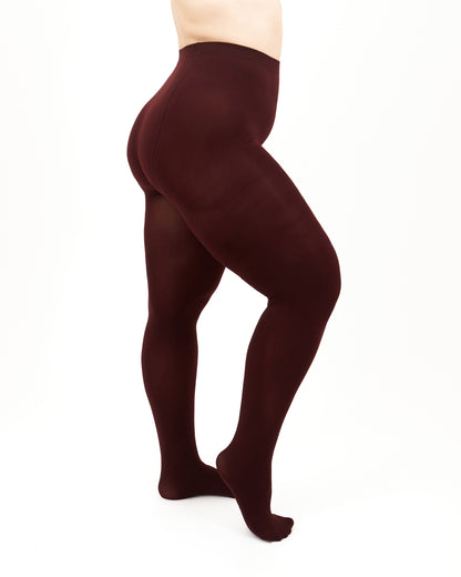 Giulia - Positive Micro 3D 70den Tights (only in large sizes) - 5 Colors