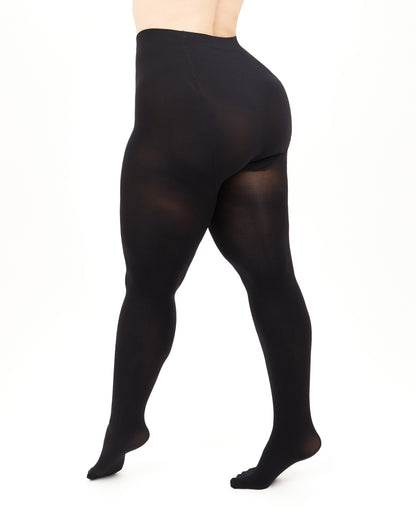 Giulia - Positive Micro 3D 70den Tights (only in large sizes) - 5 Colors
