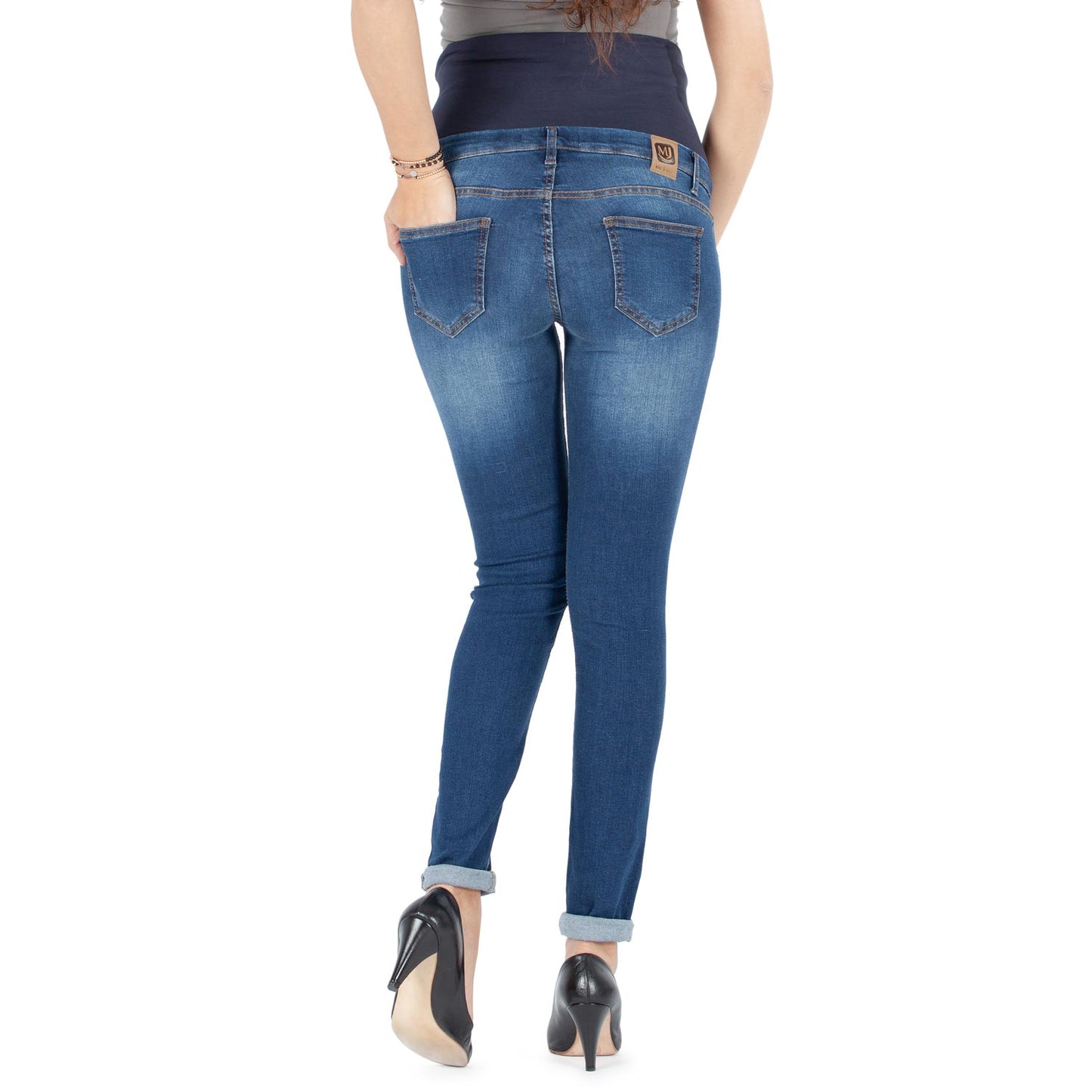 Milano - Basic maternity jeans - Slim fit