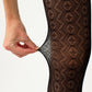 Giulia - Tissue 20den Panty met geometrisch patroon