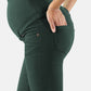 Venezia - Super elastisch Egyptisch Katoenen Zwangerschapsbroek -Slim fit