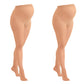 Duo Pack Comfortable Sheer Maternity Tights 20den Natural