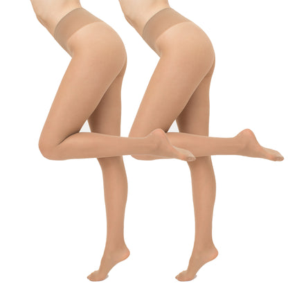 Giulia - Sensi 40den (Multipack) seidenmatte, halbblickdichte Strumpfhose - 2 Farben