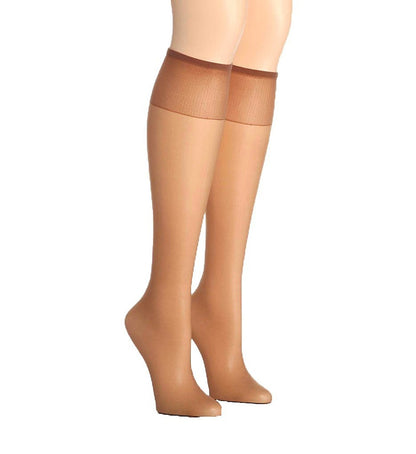 Duo Pack Mi-bas de maintien Beige
