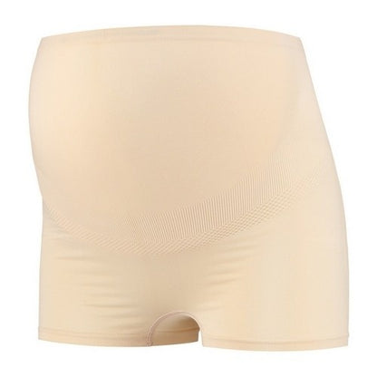 Shorty de grossesse sans coutures à effet galbant Beige
