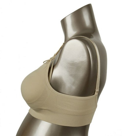 Non-wired Nursing Bra Beige