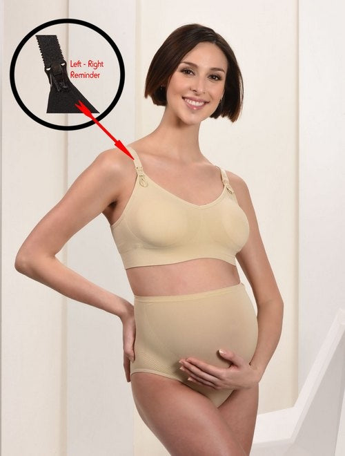 Non wired maternity & nursing bras