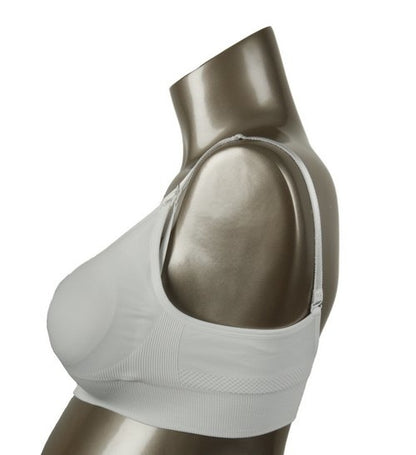 Non-wired Nursing Bra White