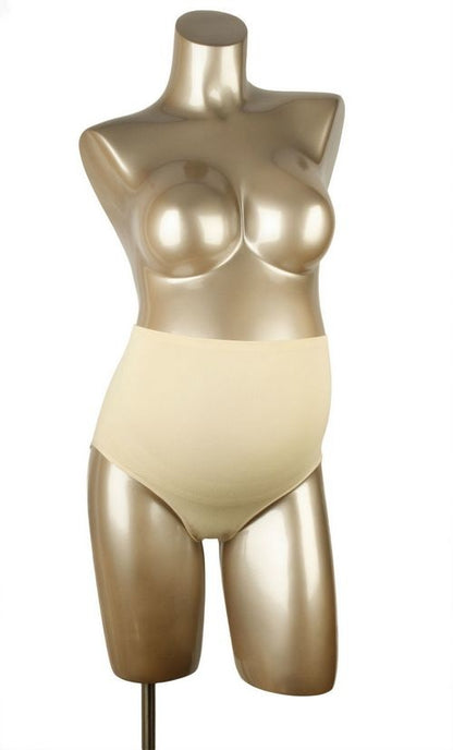 3-Pack Zwangerschaps SLIP met shapewear effect Beige