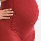 Comfortabele Opaque Zwangerschapspanty 60den Rood